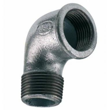 GOMITO 90 ZINCATO 3/8" MF
