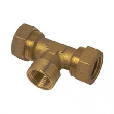 TEE RAME Ø 16X1/2"X16 F