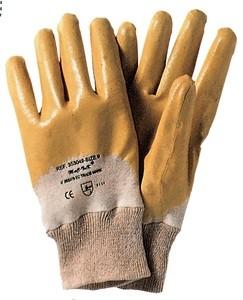 Guanto nitrile giallo tg 8