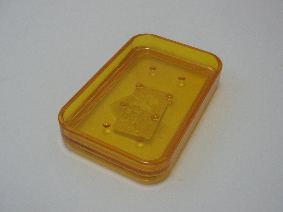Portasapone seventy  giallo