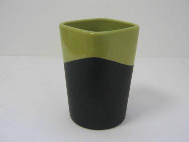 Portaspazzolini namibia nero/verde