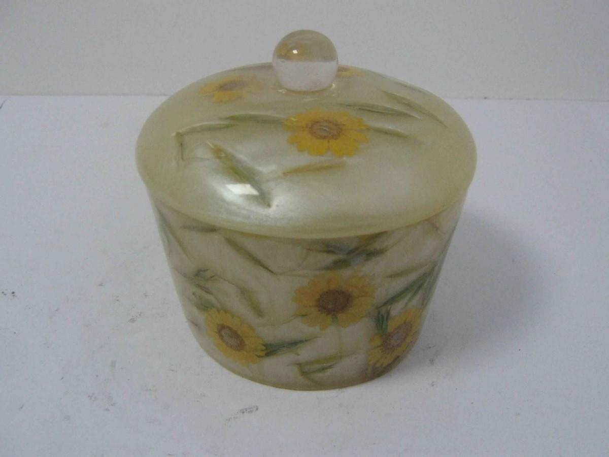 Portacotone daisy giallo