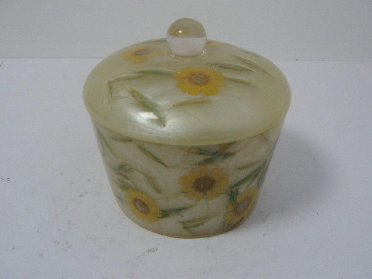 Portacotone daisy giallo