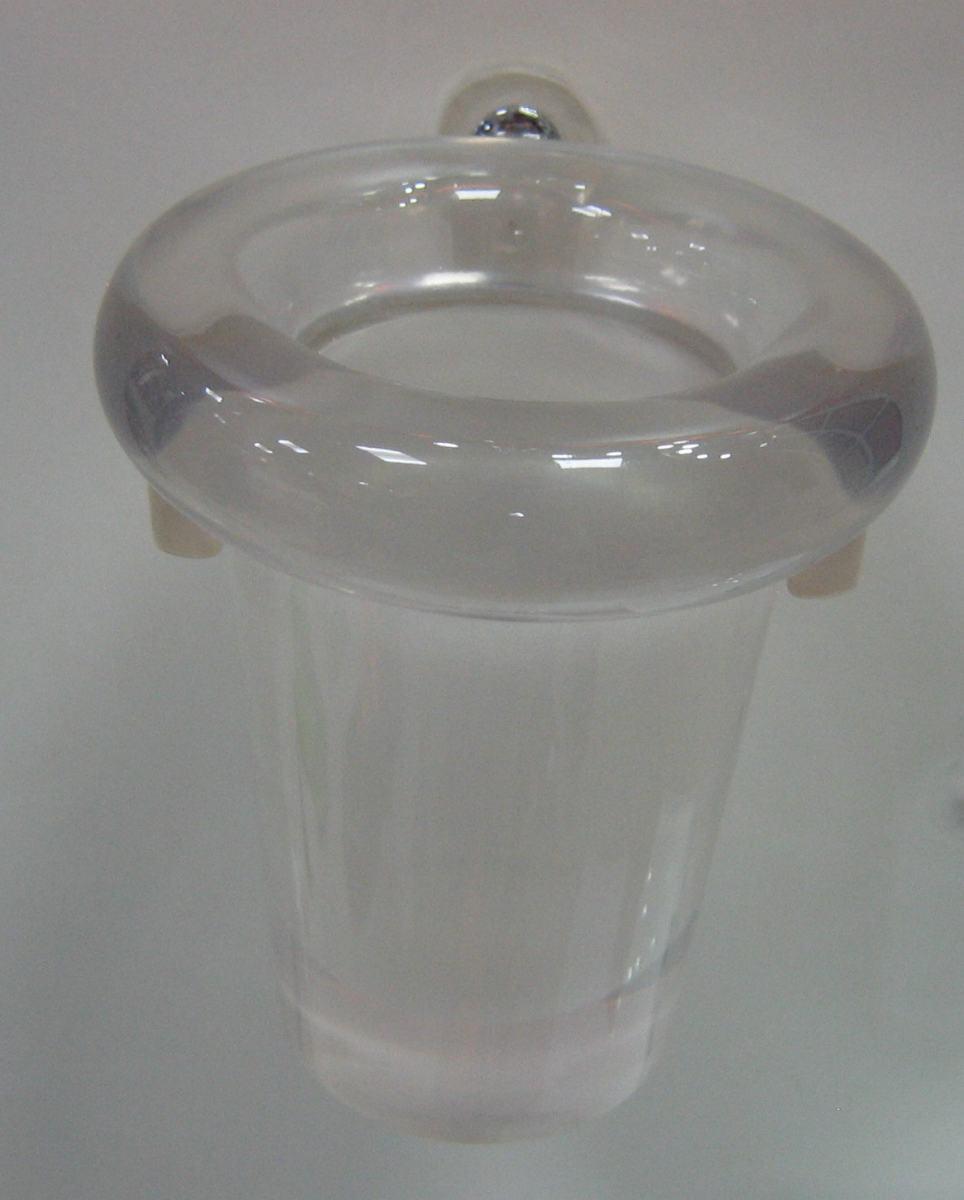 Bicchiere a parete gloss vetro ghiaccio