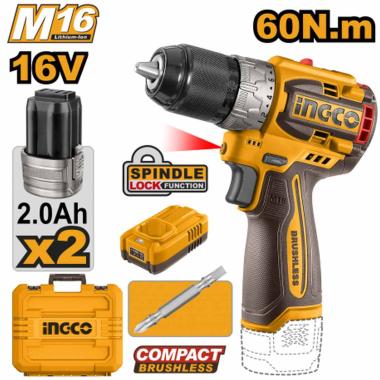 Trapano 60 n.m 2 batterie 16 v