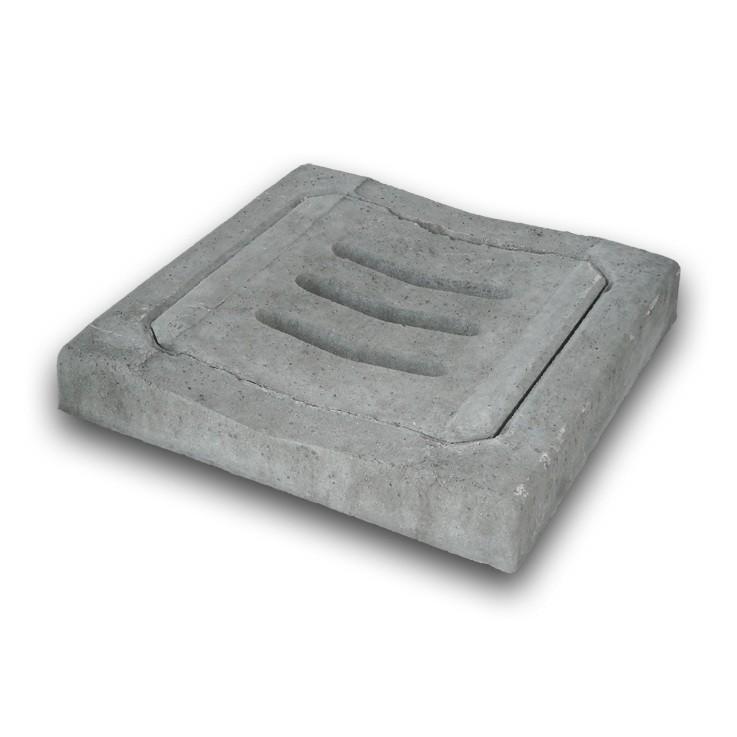 Caditoia in cemento cm 30x30 (est 40x40)
