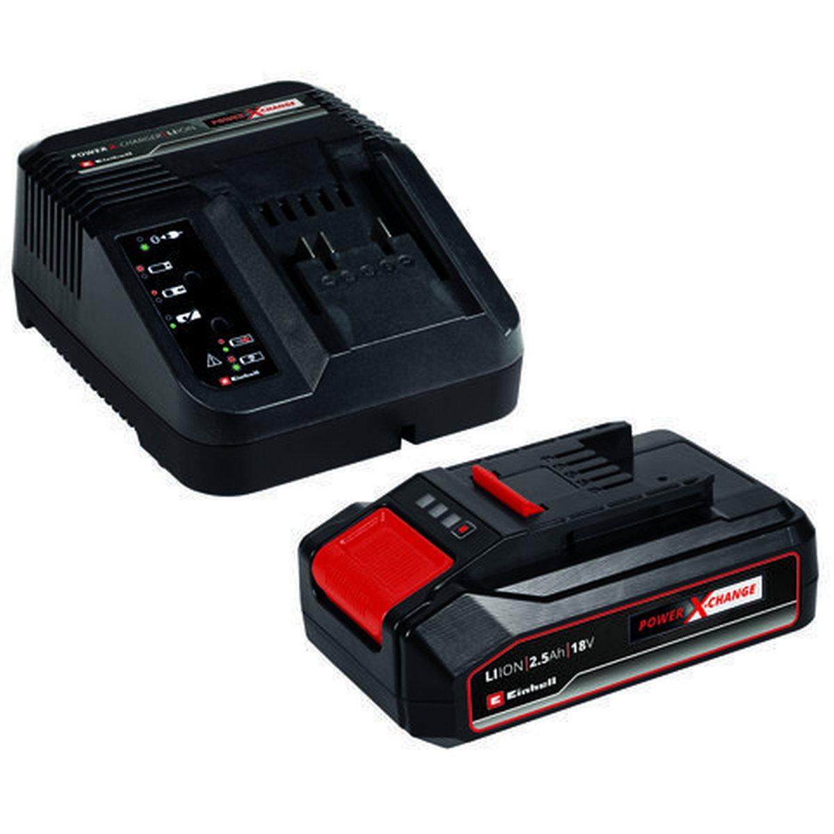2.5 ah power x-change starter kit + batteria 2.5 ah