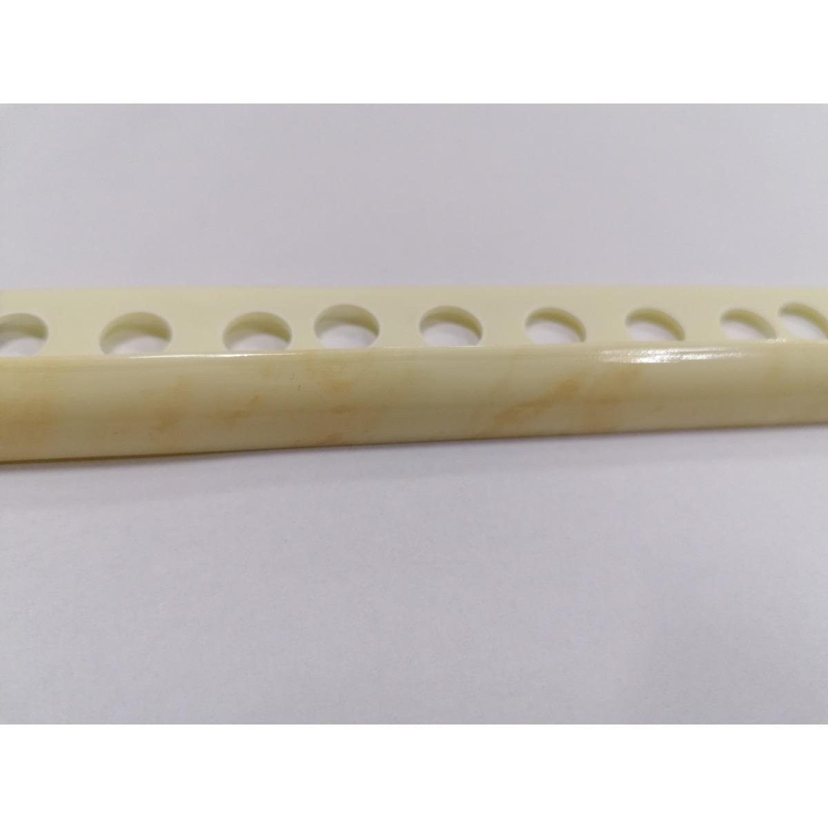 Jolly tondo mm 8x2,50 mt crema ivory marmorizzato