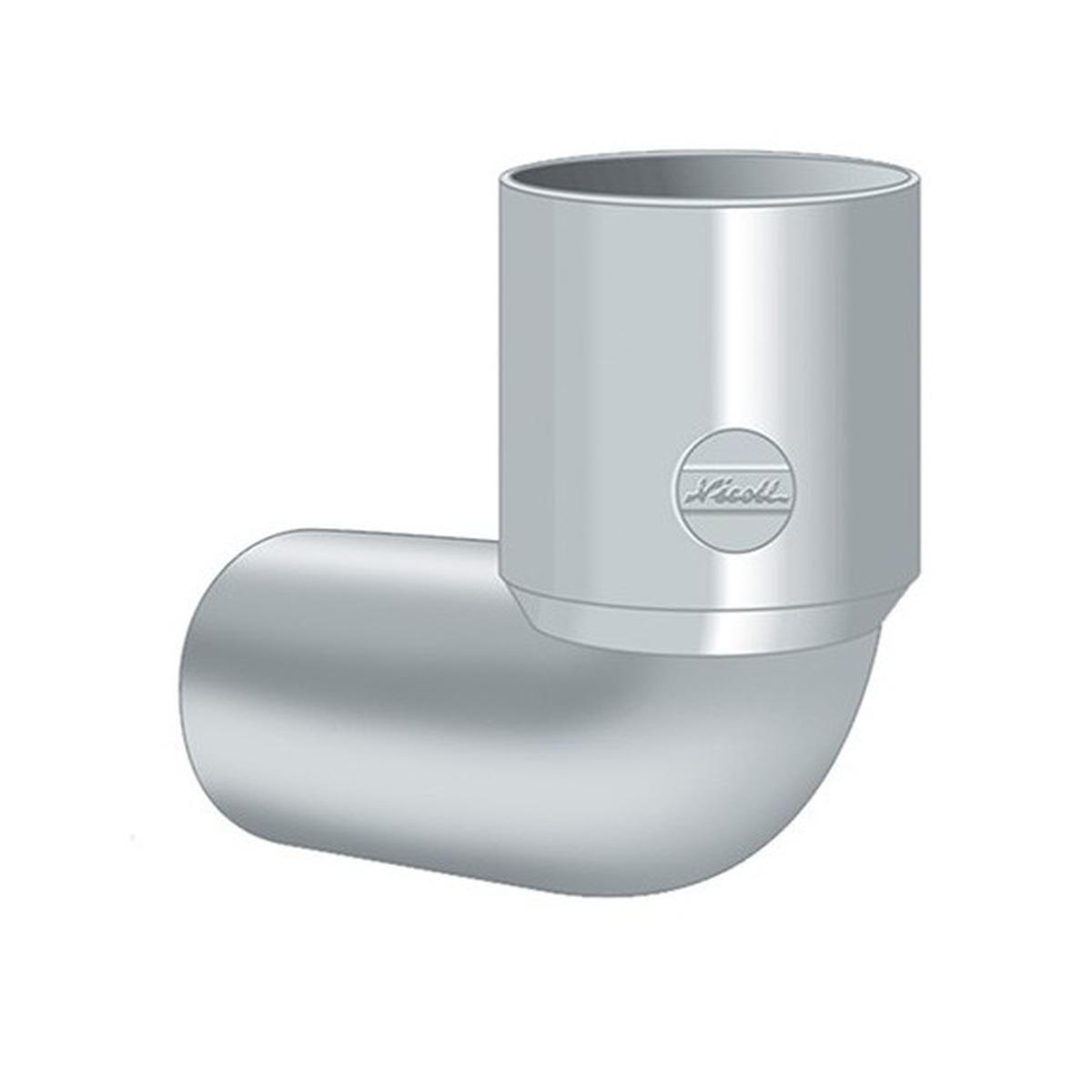Curva wc s/attacco nicoll Ø 110/100 incollo