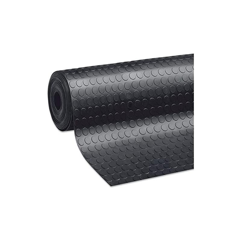 Copripavimento pvc bolle nero h125