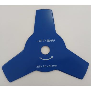 Disco p/decespugliatore 3 denti 255x25,4x1,6