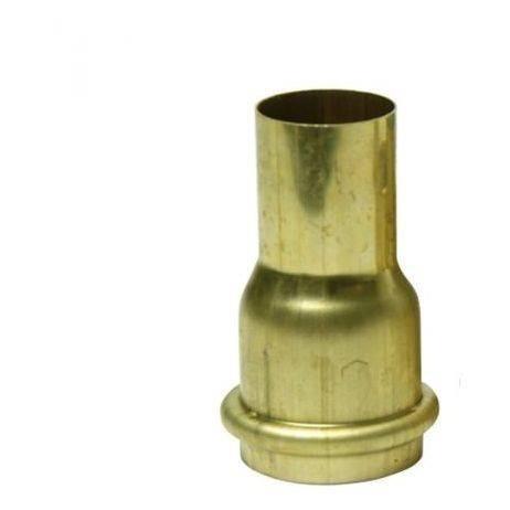 Raccordo ottone-piombo mm 32x26