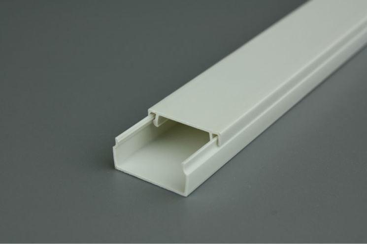 Canalina elettrica bianca cm 16x16