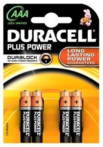Pila duracell alcalina ministilo pz 4