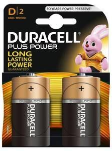 Pila duracell alcalina torcia mn1300 pz 2