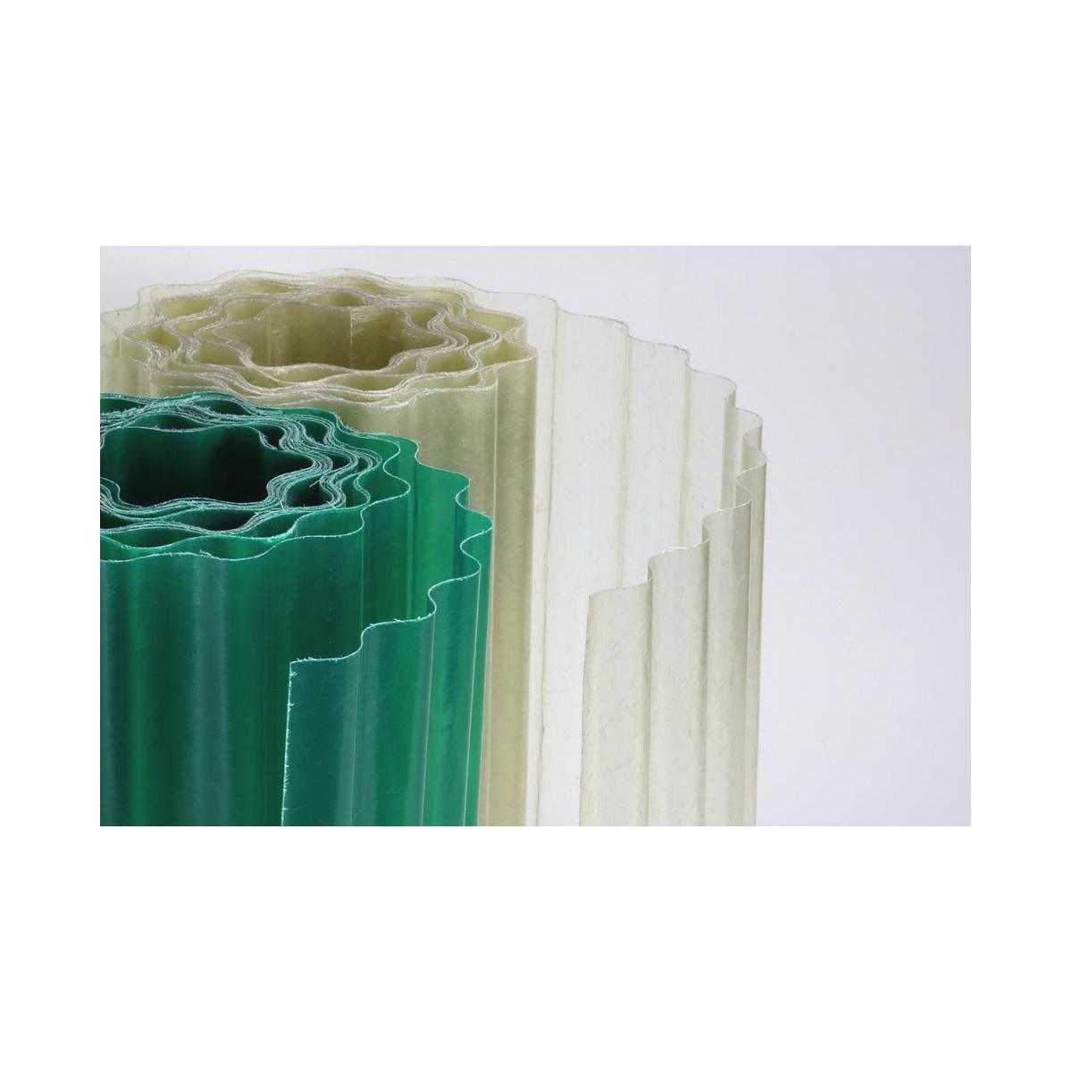 Plastica ondulata trasparente h 200 cm
