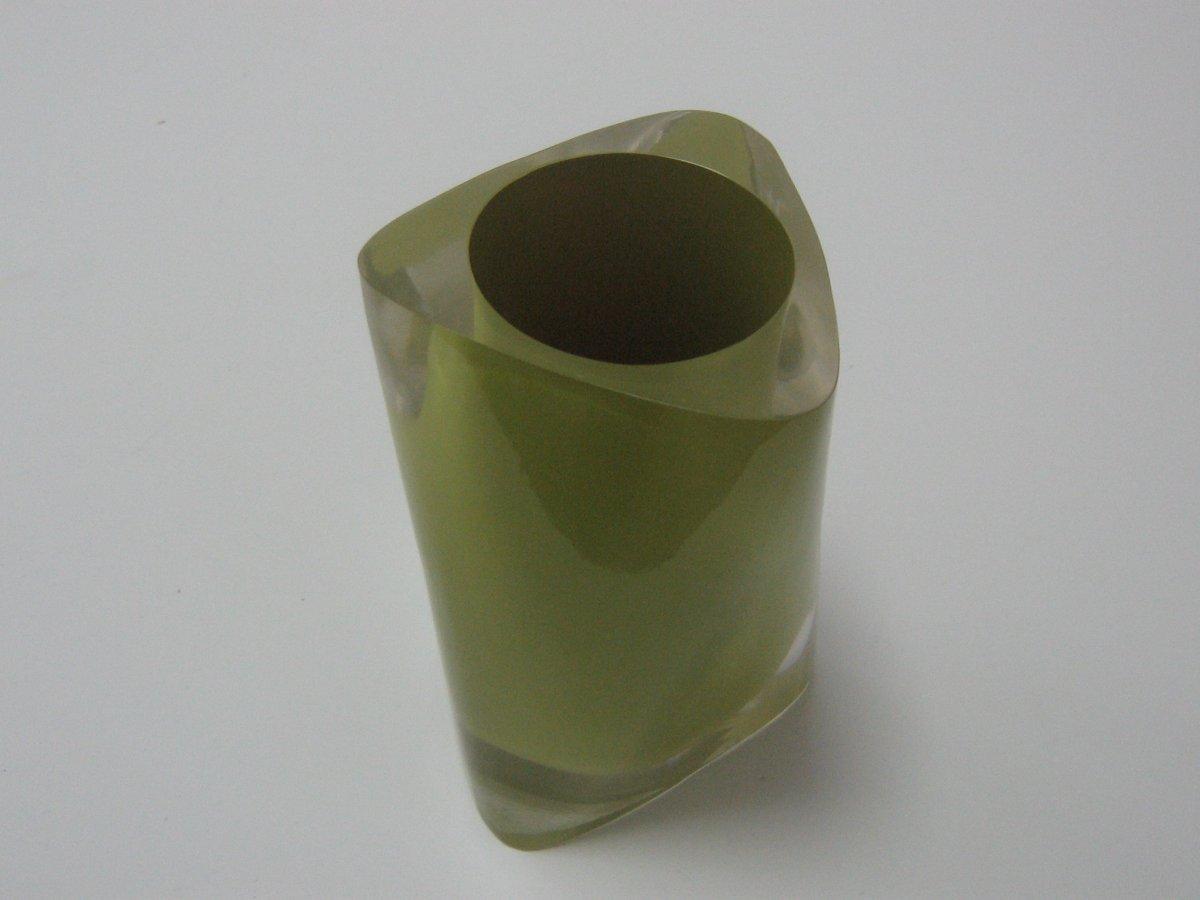 Portaspazzolini twist verde