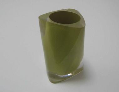Portaspazzolini twist verde