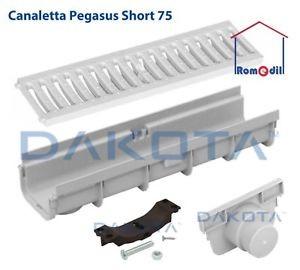 Canale pp con griglia pedonabile cm 13x50 h=14
