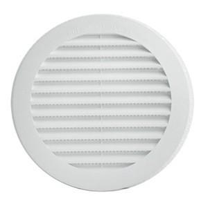 Griglia plastica bianca Ø 140