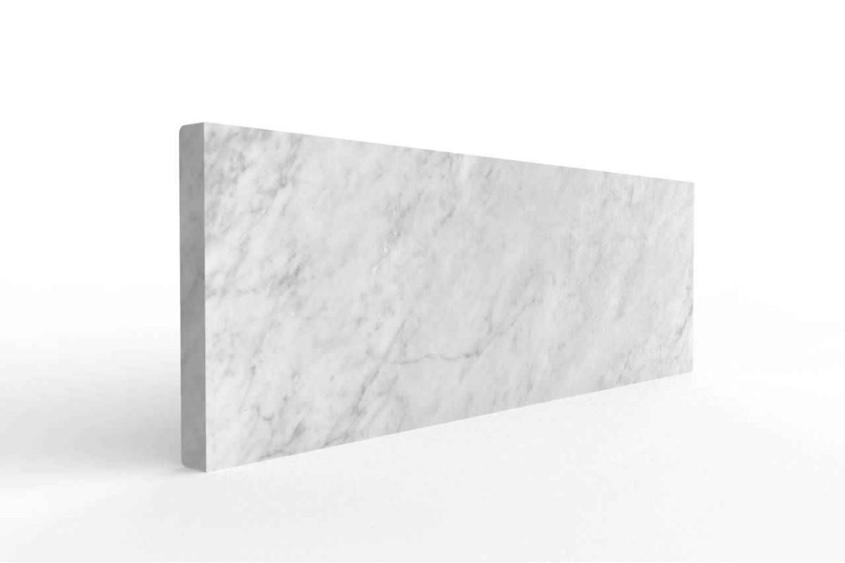 Battiscopa marmo bianco cm 8x1