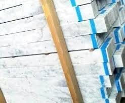Battiscopa marmo bianco cm 8x1