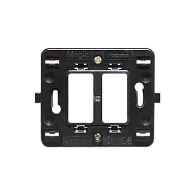 Supporto 2 modulo cassetta tonda