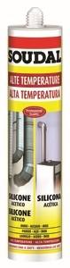 Silicone alta temperatura rosso -50° / +300° ml 280