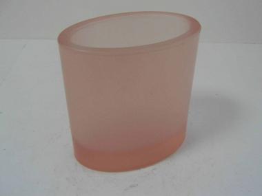 Portaspazzolini ellisse rosa