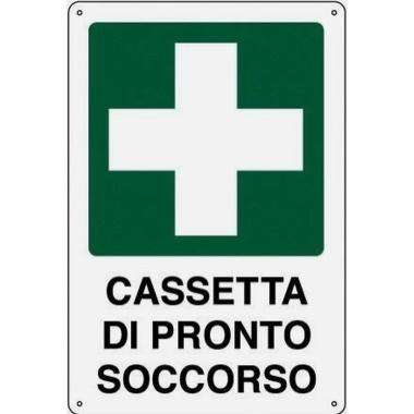 Cartello cassetta pronto soccorso 30x20