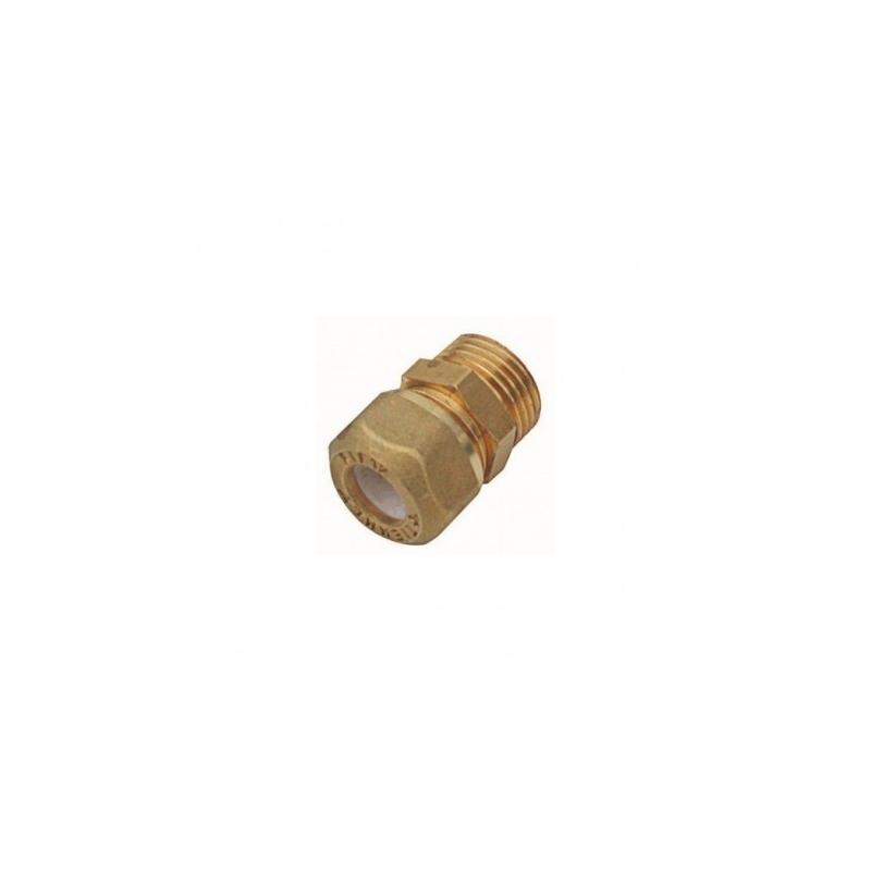 Raccordo dritto rame Ø 18x3/4 m