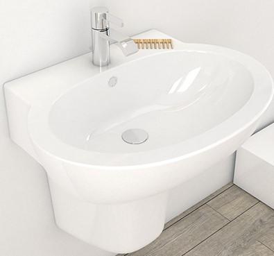 Lavabo zero cm 67x53