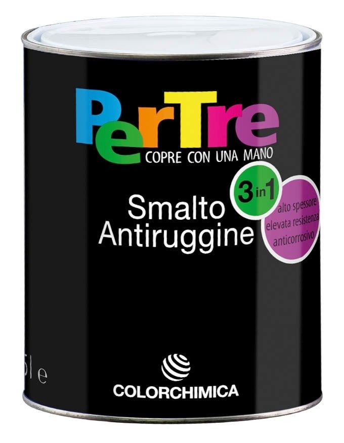 Smalto pertre grigio argento lt 0,375
