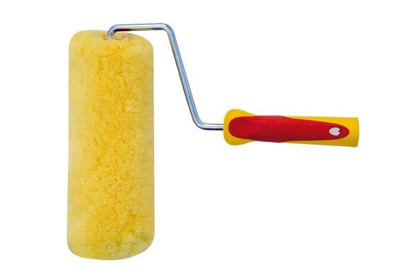 Rullo giallo c/manico cm 20