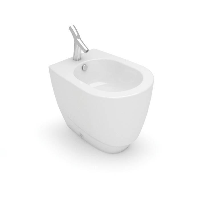 Bidet a terra narciso