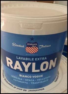 Raylon lavabile traspirante supercoprente lt 13