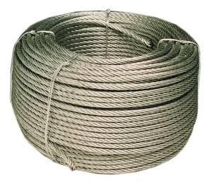 Cavetto acciaio 72f mm 6 mt100