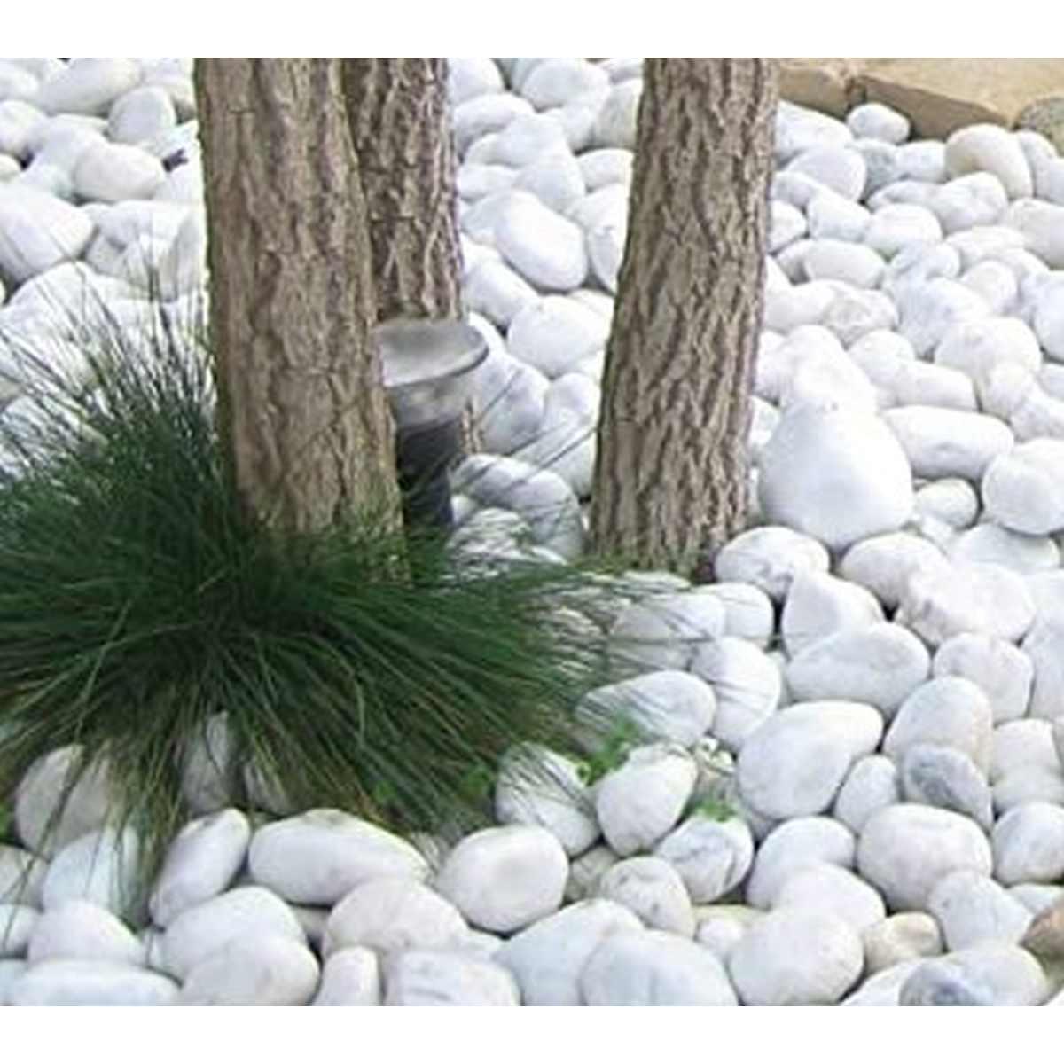 Ciottolo bianco carrara 7/15 kg 25