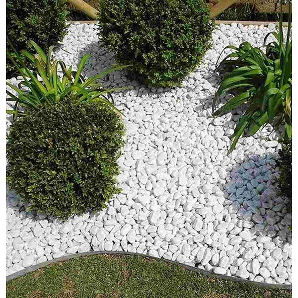 Ciottolo bianco carrara 7/15 kg 25