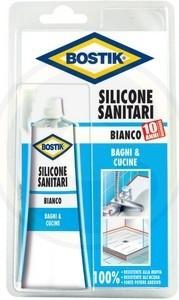 Silicone per sanitari bianco ml 60