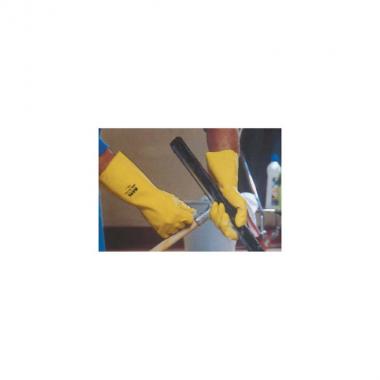 Guanto lattice giallo tg 8
