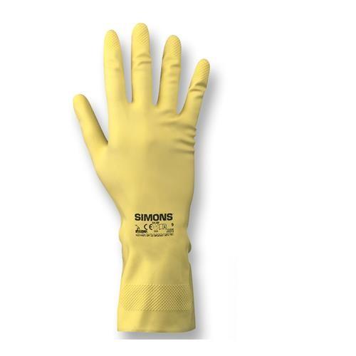 Guanto lattice giallo tg 9