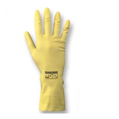 Guanto lattice giallo tg 9