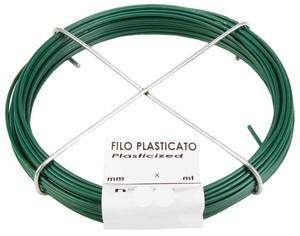 Matassina filo plastificato verde mm 1,4x20 ml
