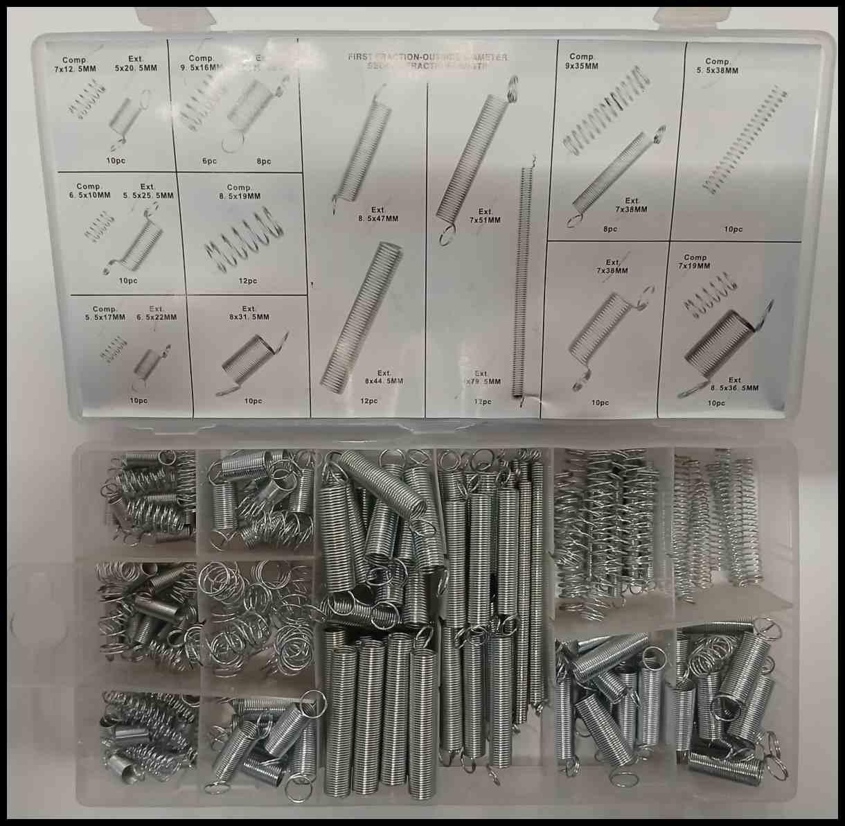Molle acciaio varie misure