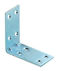 Piastrina angolo 8 fori cm 3x3