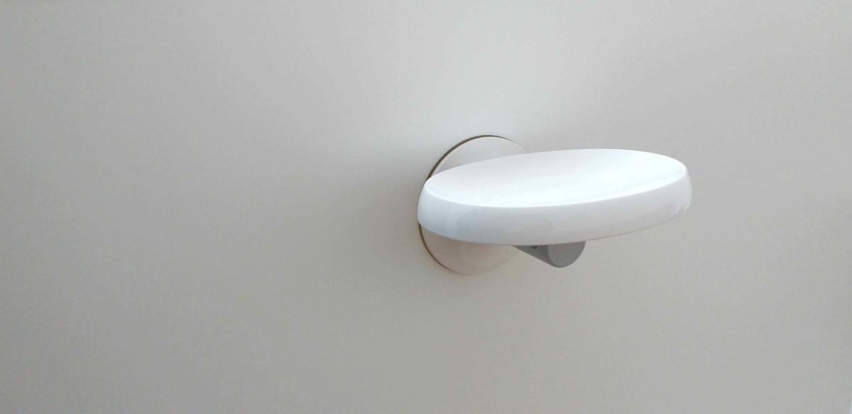 Portasapone otti bianco