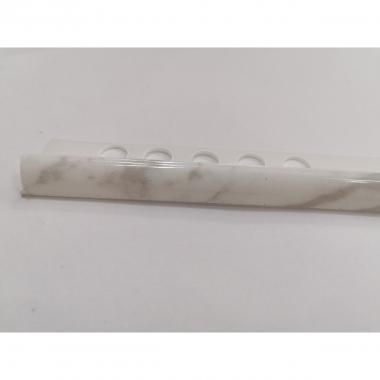 Jolly tondo mm 10x2,50 mt bianco marmorizzato