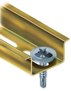 Vite autoperforante bianca Ø 4,2x32 mm sfuso