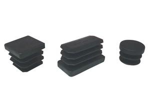 Puntale alettato rettangolare in plastica mm 30x50